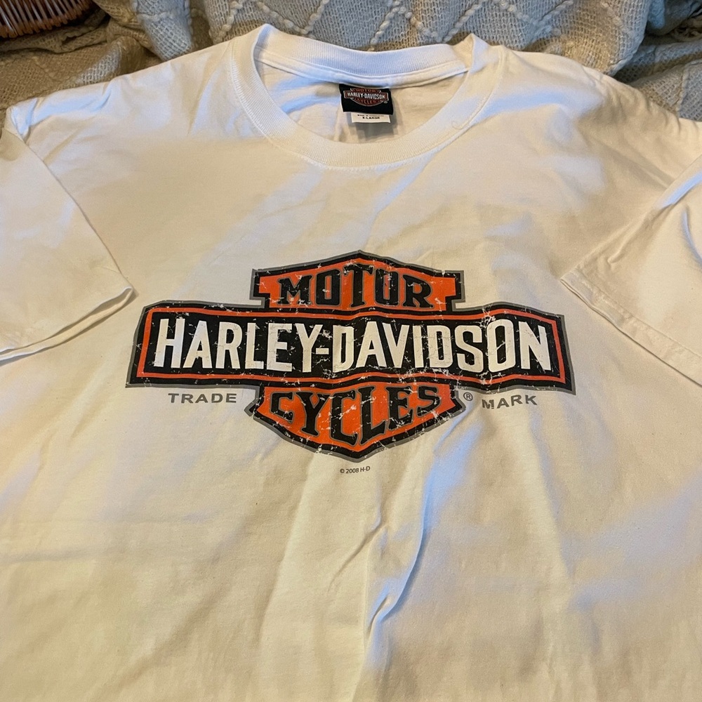 Battlefield Harley Davidson Gettysburg PA T-shirt